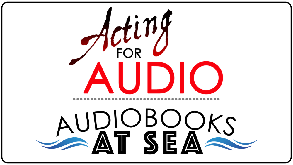 Acting for audio and audiobooks at sea logo