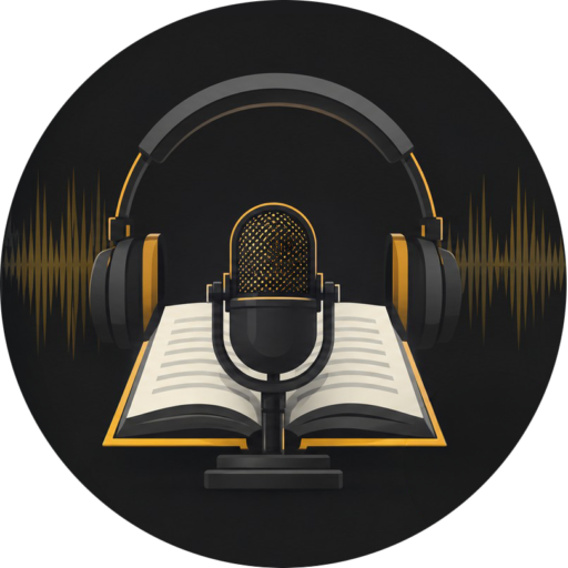 Headphones Microphone and book